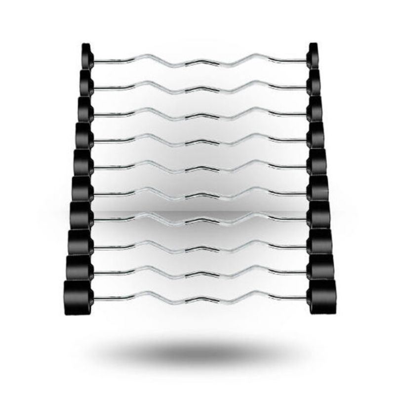 York (20-110 lb) Rubber-Coated Barbell Set