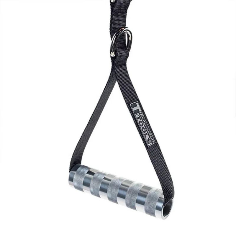 Body-Solid Tools Aluminum Adjustable Cable Handle in Black