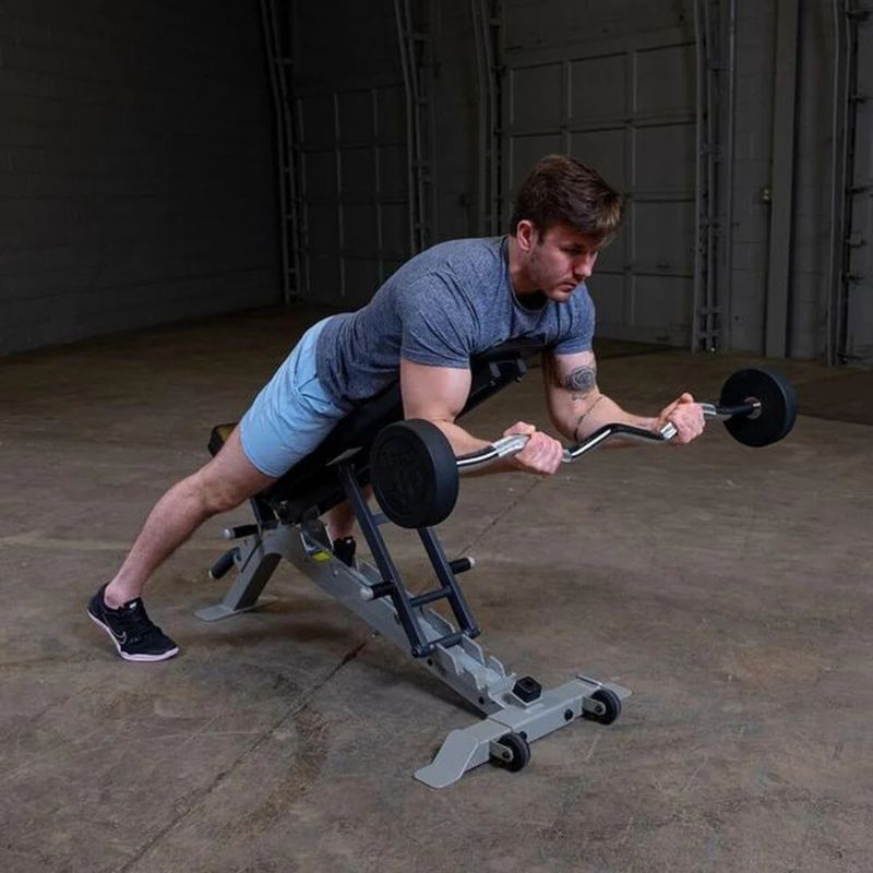 Body-Solid Fixed Barbell Sets in Black
