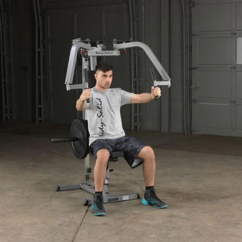 Body-Solid Plate-Loaded Pec Fly in Black