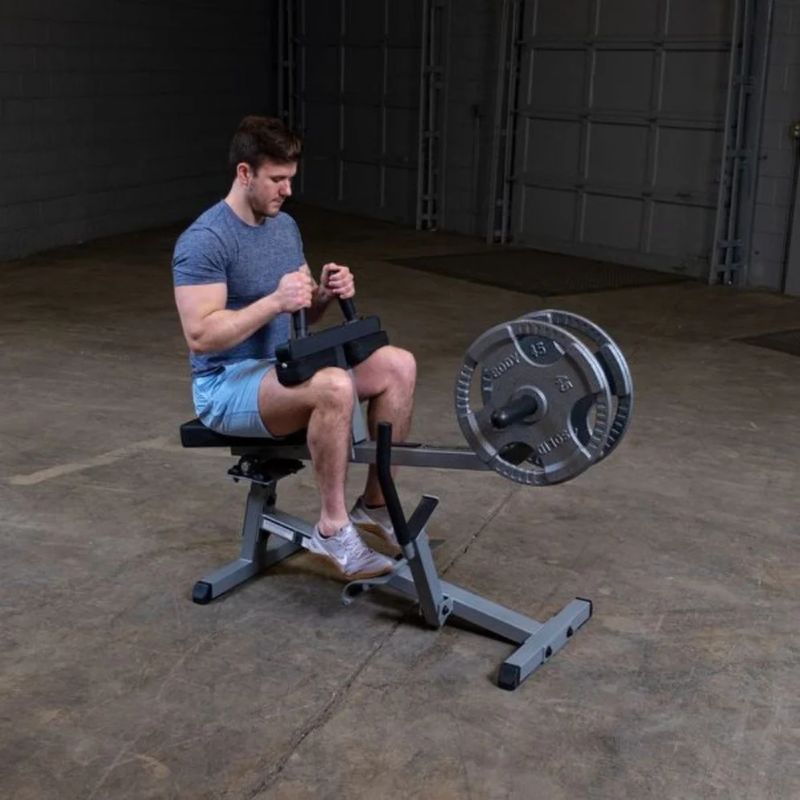 Body-Solid Seated Calf Raise in Black