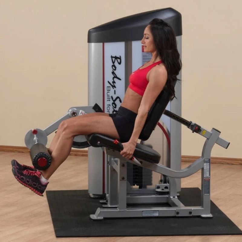 Body-Solid Pro Clubline Series II Leg Extension in Silver