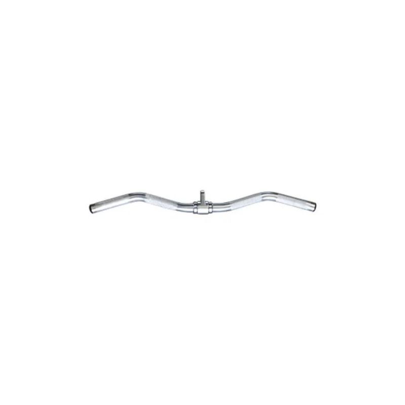 Body-Solid Tools Aluminum Revolving Curl Bar in Chrome