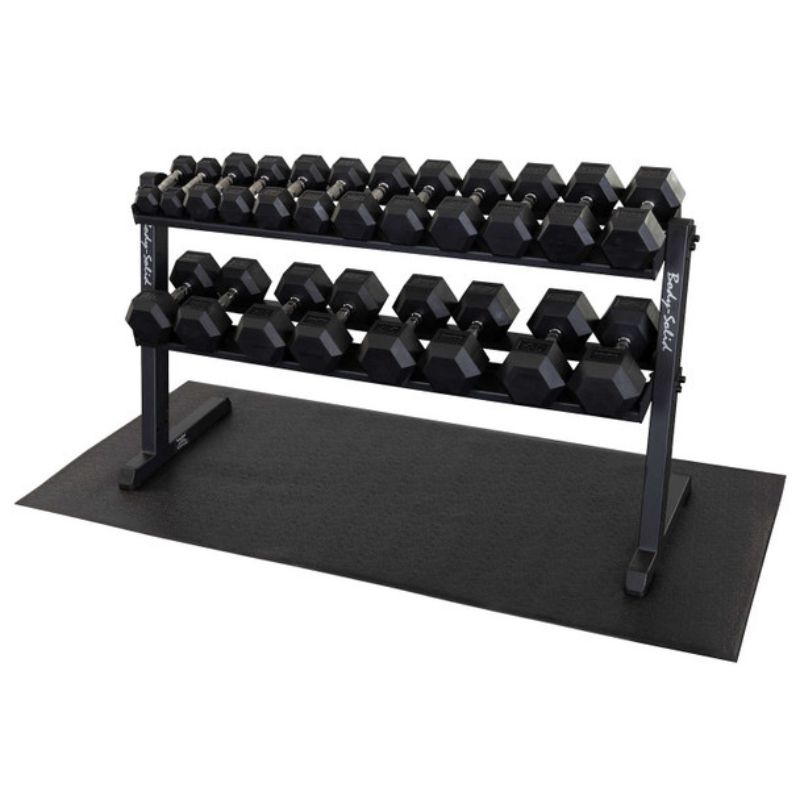 Body-Solid (#GDR60B) Dumbbell Rack