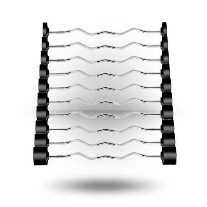 York (20-110 lb) Rubber-Coated Barbell Set