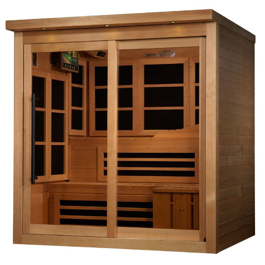 ***New 2024 Model*** GDI-6996-02 Near Zero EMF Far Infrared Sauna