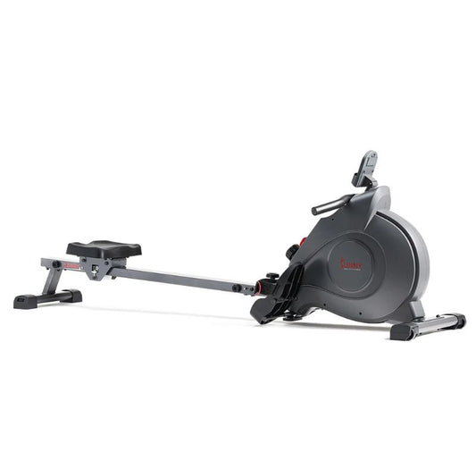 Sunny Smart Extra Long Slide Rail Magnetic Rowing Machine