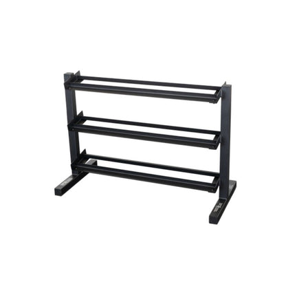Body-Solid 3 tier horizontal dumbbell rack
