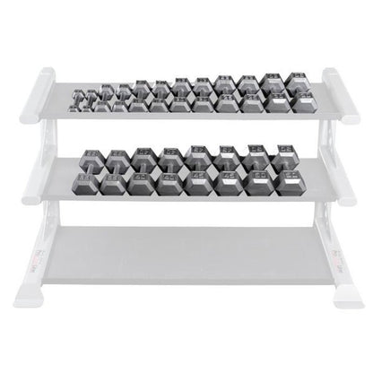 Body-Solid Cast Iron Hex Dumbbells