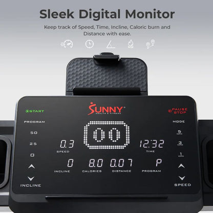 Sunny Commercial Level Ultimate Incline Decline Treadmill