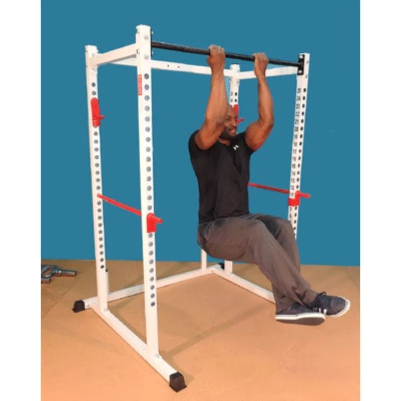TDS Fitness Full Power Rack in White