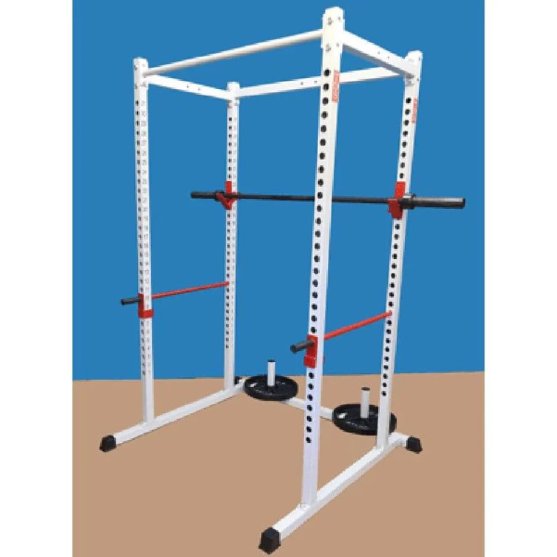 TDS Fitness Power Rack in White