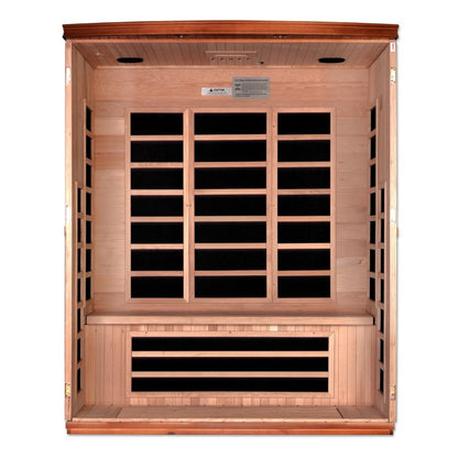 DYN-6336-02 Dynamic Low EMF Far Infrared Sauna, Lugano Edition