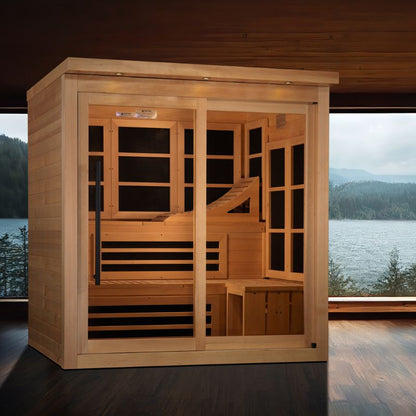 ***New 2024 Model*** GDI-6996-02 Near Zero EMF Far Infrared Sauna