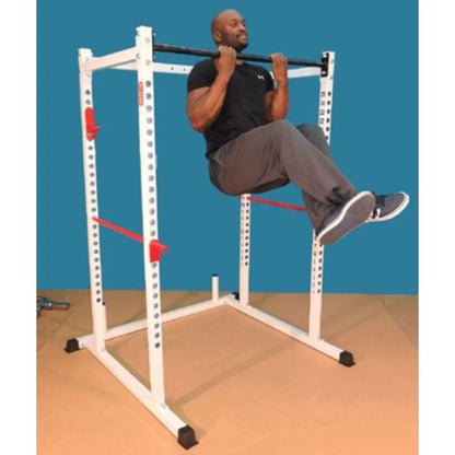 TDS Fitness Full Power Rack in White