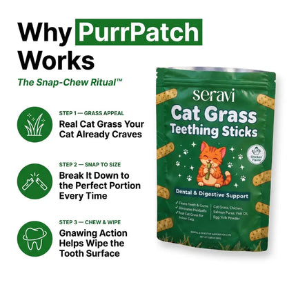 PurrPatch Grass Chews