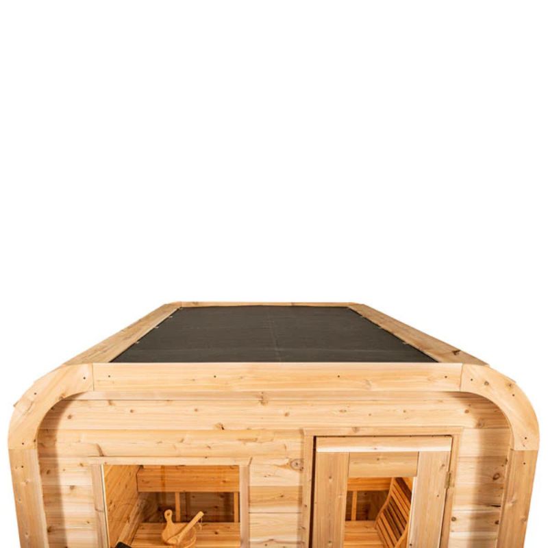 Dundalk Leisurecraft Eastern White Canadian Timber Luna Outdoor Sauna
