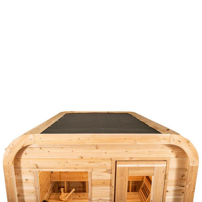 Dundalk Leisurecraft Eastern White Canadian Timber Luna Outdoor Sauna