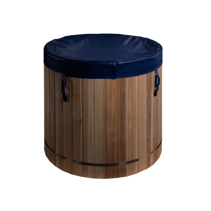 GoldenDesign DCT-B-042-USSPC Dynamic Cold Therapy Barrel 316 Stainless Steel Cold Plunge