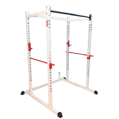 TDS Fitness Full Power Rack in White
