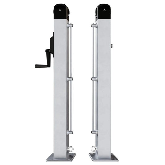 Dominator Surface Mount Pickleball Posts & Net Systems