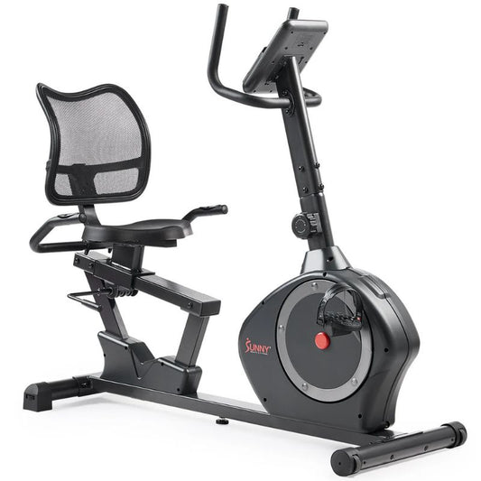 Sunny Smart Magnetic Heavy Duty Recumbent Bike