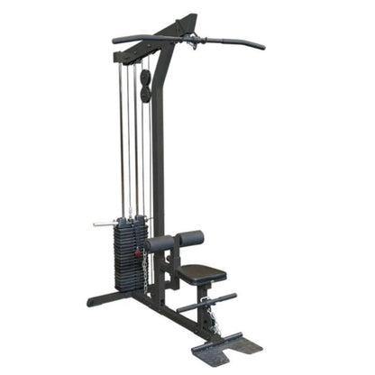 Body-Solid Lat Pulldown/Low Row Machine in Black
