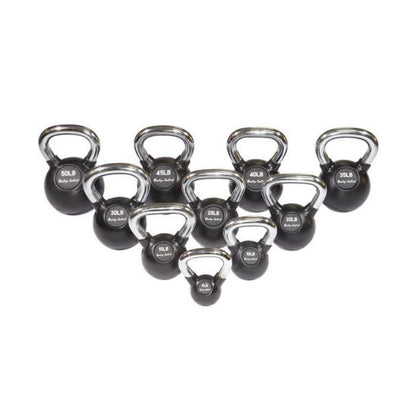 Body-Solid Chrome Handle Kettlebells
