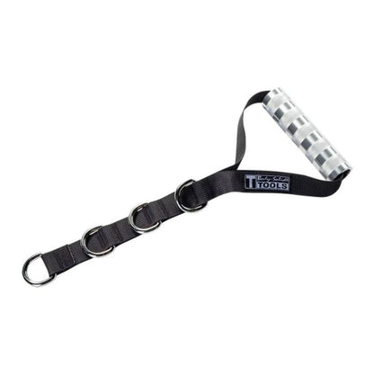 Body-Solid Tools Aluminum Adjustable Cable Handle in Black