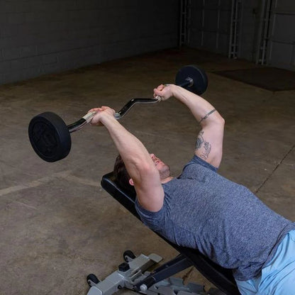 Body-Solid Fixed Barbell Sets in Black