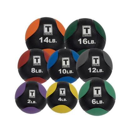Body-Solid Tools Color-Coded Medicine Balls