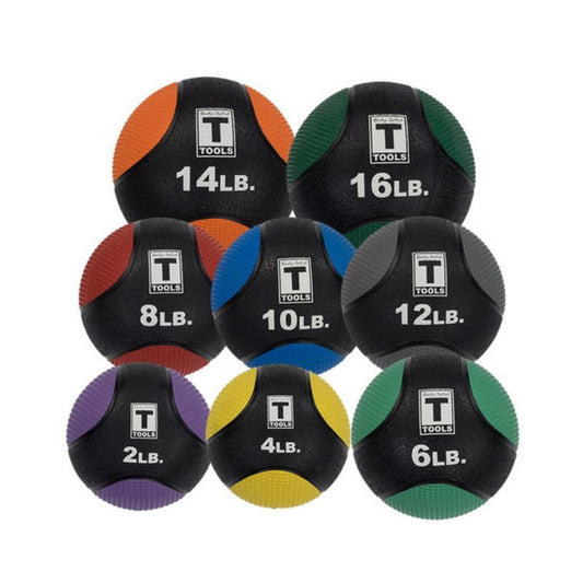 Body-Solid Tools Color-Coded Medicine Balls