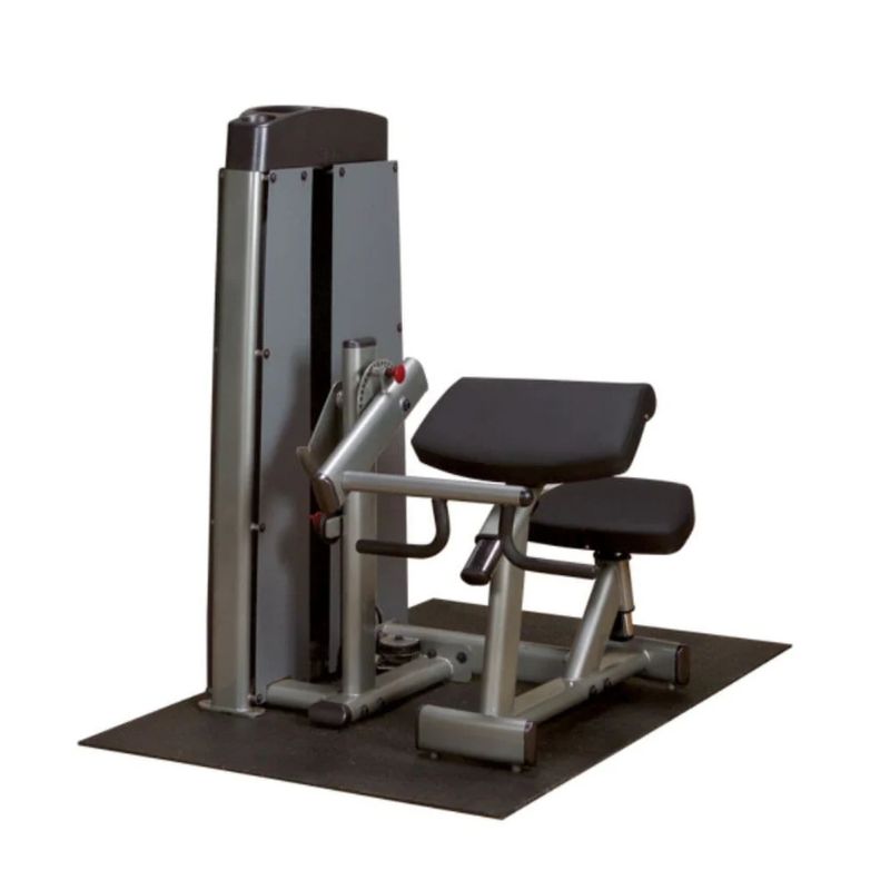 Body-Solid Pro Dual Bicep/Tricep Machine in Silver