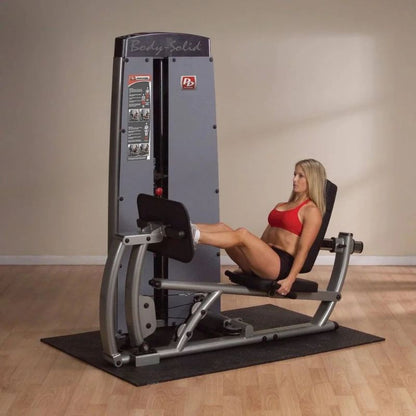 Body-Solid Pro Dual Leg Press and Calf Extension in Silver