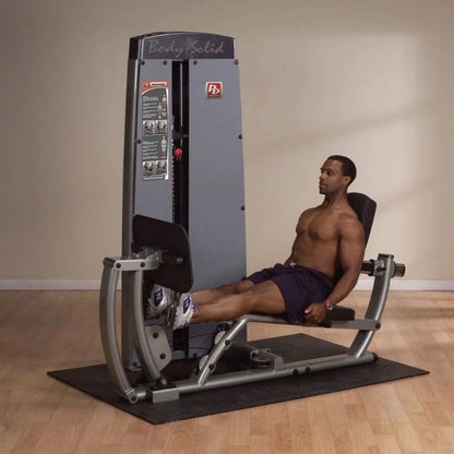 Body-Solid Pro Dual Leg Press and Calf Extension in Silver