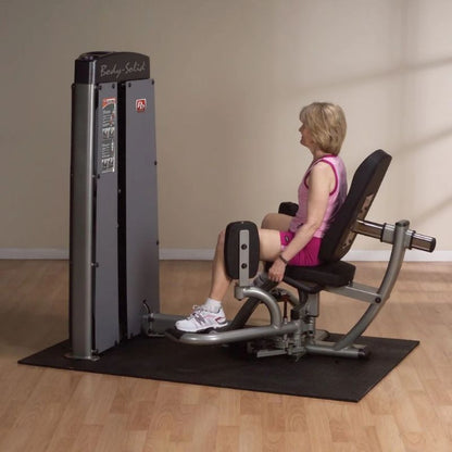 Body-Solid Pro Dual Inner/Outer Thigh Machine in Silver