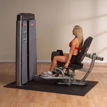 Body-Solid Pro Dual Inner/Outer Thigh Machine in Silver