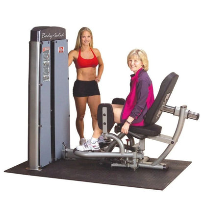 Body-Solid Pro Dual Inner/Outer Thigh Machine in Silver