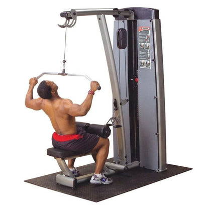 Body-Solid Pro Dual Lat Pulldown/Row Machine in Silver