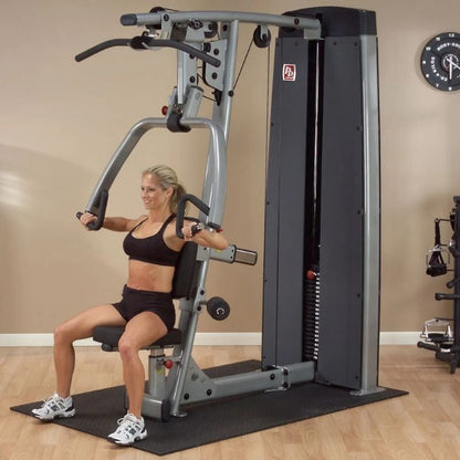 Body-Solid Pro Dual Chest Fly and Rear Delt Station in Silver