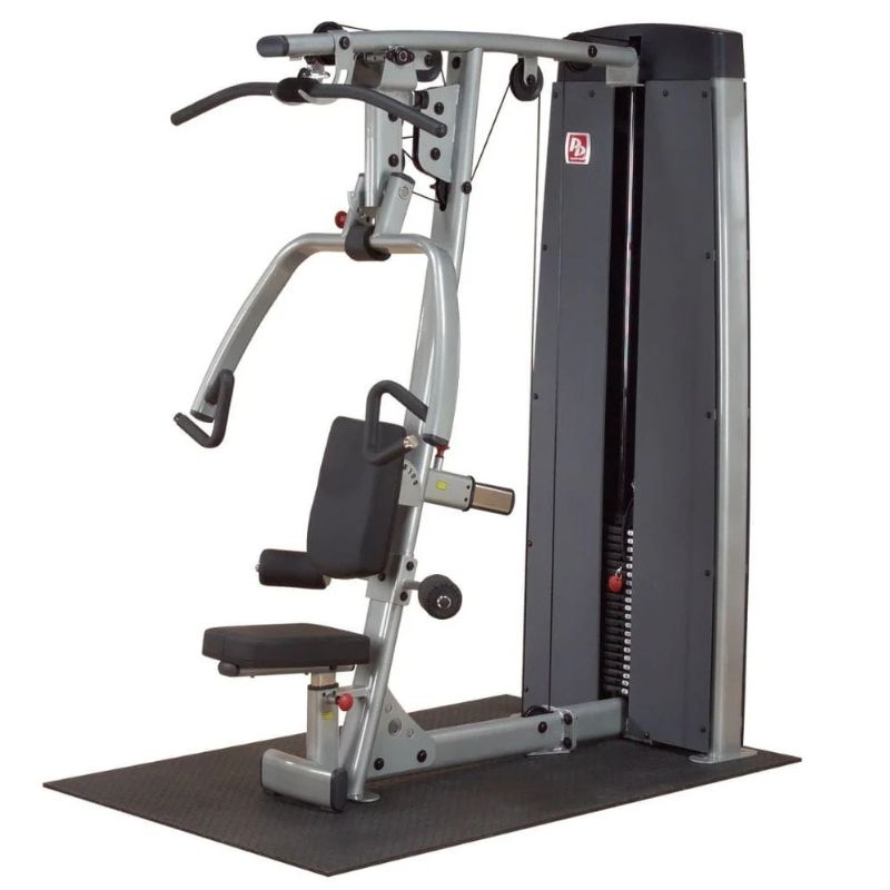 Body-Solid Pro Dual Chest Fly and Rear Delt Station in Silver