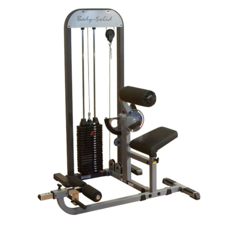 Body-Solid Pro Select Ab and Back Machine in Black