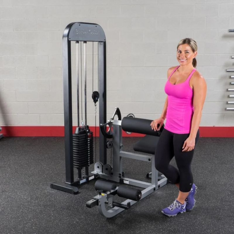 Body-Solid Pro Select Ab and Back Machine in Black