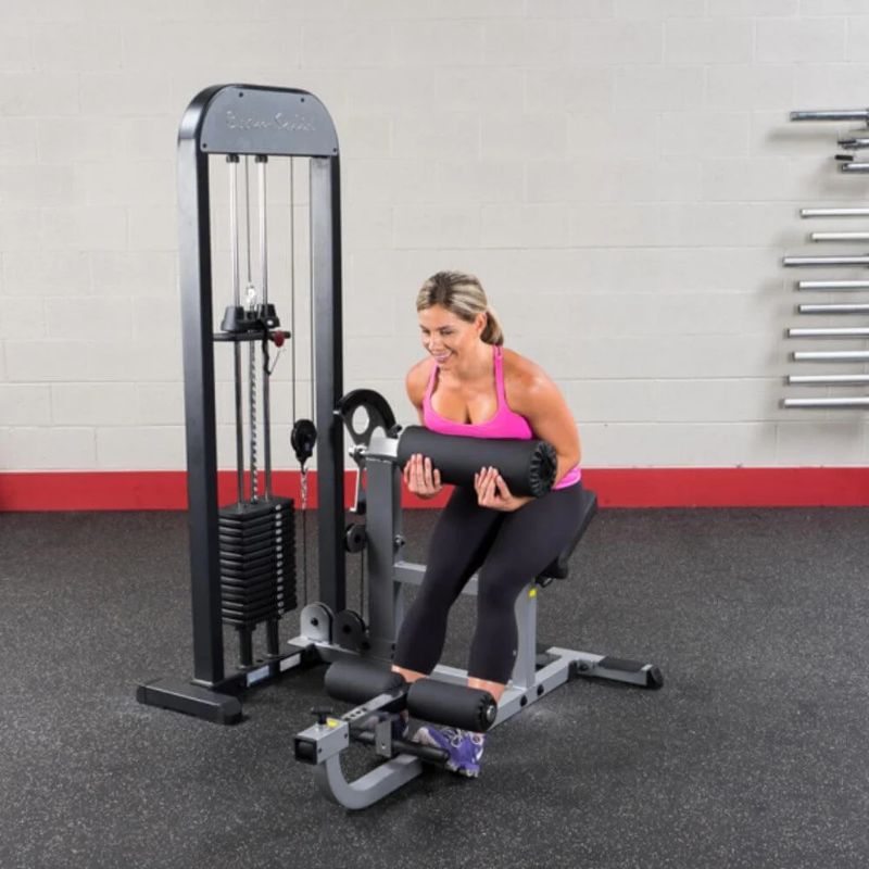 Body-Solid Pro Select Ab and Back Machine in Black