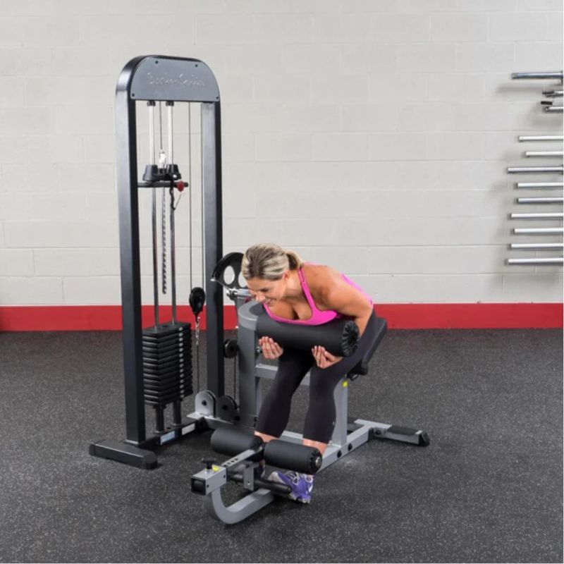 Body-Solid Pro Select Ab and Back Machine in Black