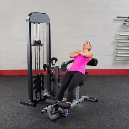 Body-Solid Pro Select Ab and Back Machine in Black