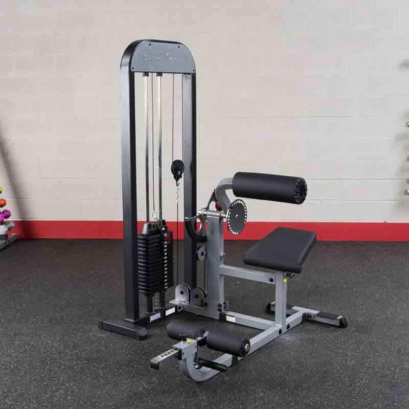 Body-Solid Pro Select Ab and Back Machine in Black