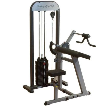 Body-Solid Pro Select Biceps And Triceps Machine in Silver