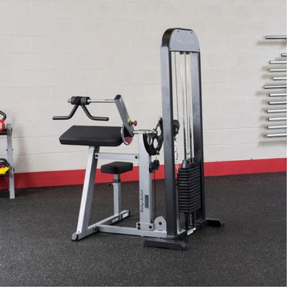 Body-Solid Pro Select Biceps And Triceps Machine in Silver