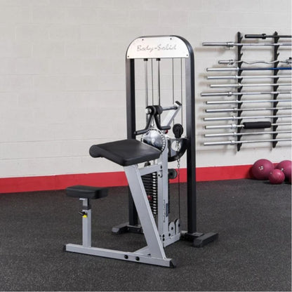 Body-Solid Pro Select Biceps And Triceps Machine in Silver